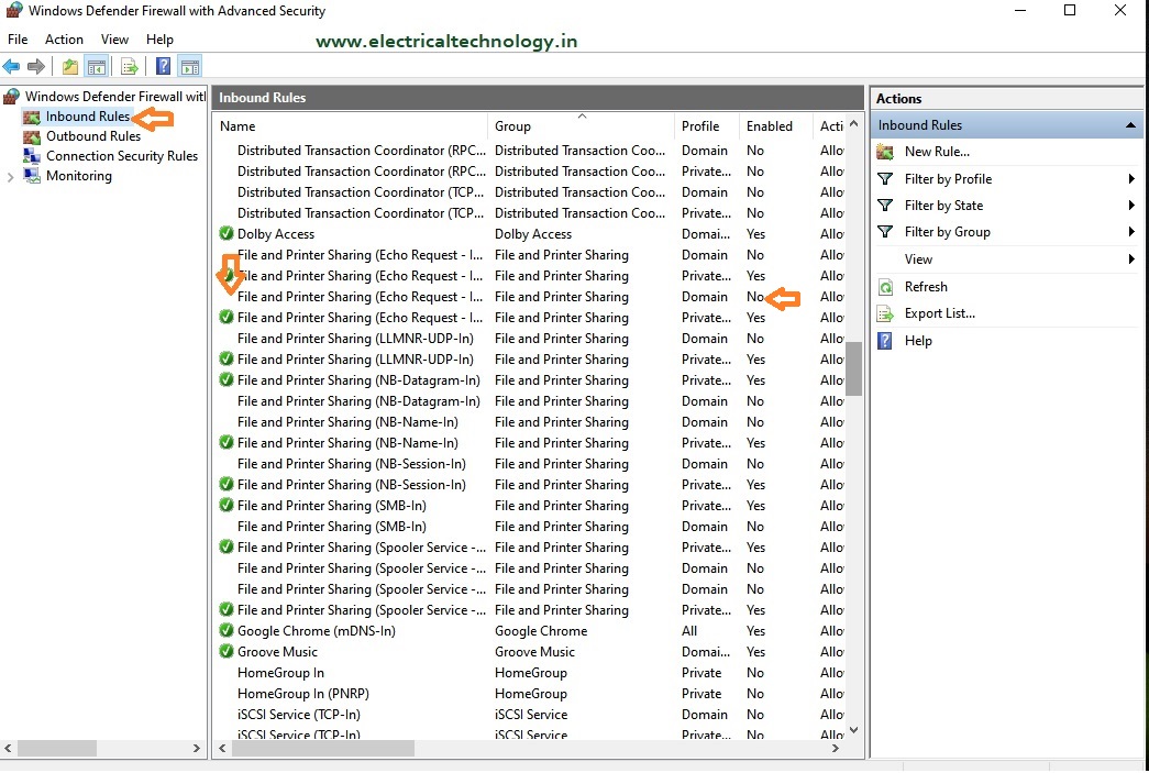 How To Enable Ping In Windows Electrical Technology